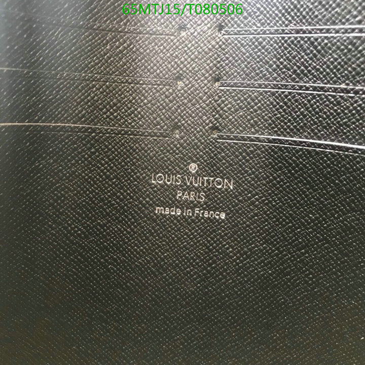 LV Bags-(4A)-Wallet-,Code: T080506,$: 65USD