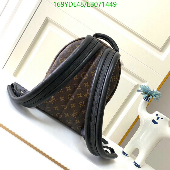 LV Bags-(Mirror)-Backpack-,Code:LB071449,$:169USD