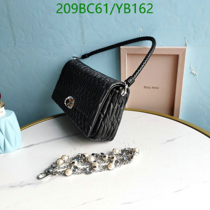 Miu Miu Bag-(Mirror)-Diagonal-,Code: YB162,$: 209USD