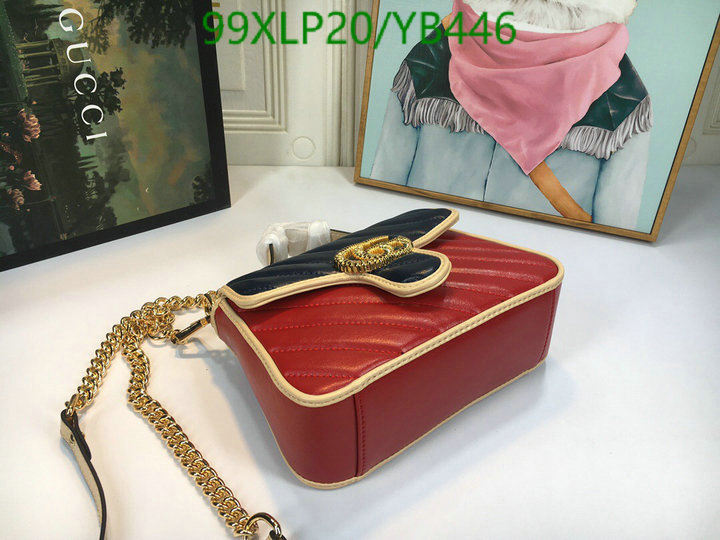 Gucci Bag-(4A)-Marmont,Code: YB446,$: 99USD