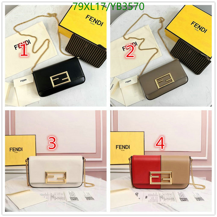 Fendi Bag-(4A)-Baguette-,Code: YB3570,$: 79USD