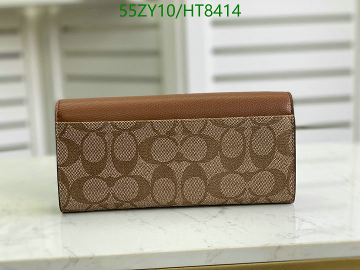 Coach Bag-(4A)-Wallet-,Code: HT8414,$: 55USD