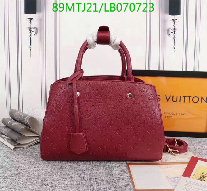 LV Bags-(4A)-Handbag Collection-,Code:LB070723,$: 89USD