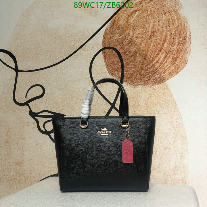 Coach Bag-(4A)-Handbag-,Code: ZB6202,$: 89USD