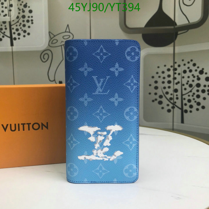 LV Bags-(4A)-Wallet-,Code: YT394,$: 45USD