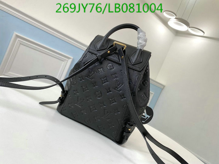 LV Bags-(Mirror)-Backpack-,Code: LB081004,$: 269USD