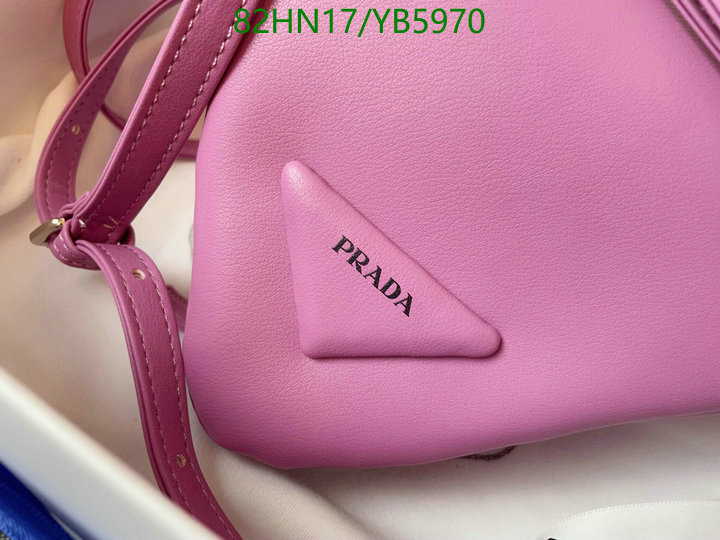 Prada Bag-(4A)-Triangle-,Code: YB5970,$: 82USD