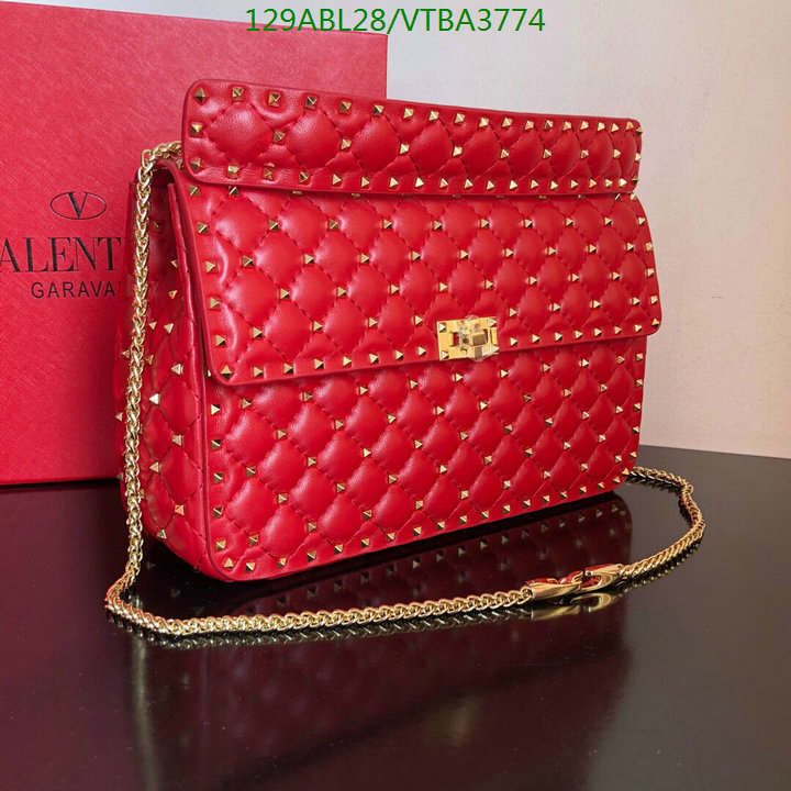 Valentino Bag-(4A)-Rockstud Spike-,Code: VTBA3774,$: 129USD