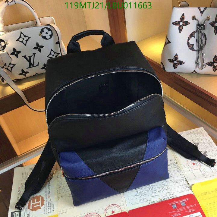 LV Bags-(4A)-Backpack-,Code: LBU011663,$: 119USD