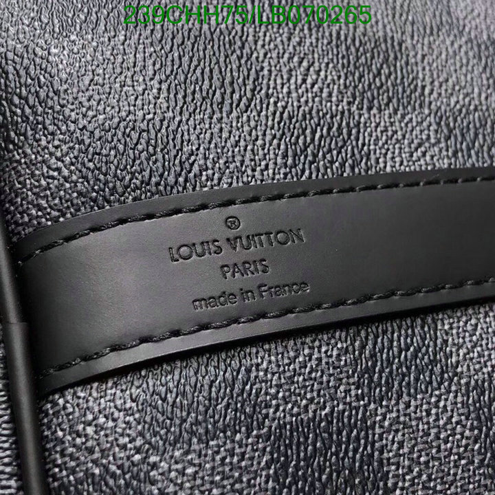 LV Bags-(Mirror)-Keepall BandouliRe 45-50-,Code: LB070265,$: 239USD