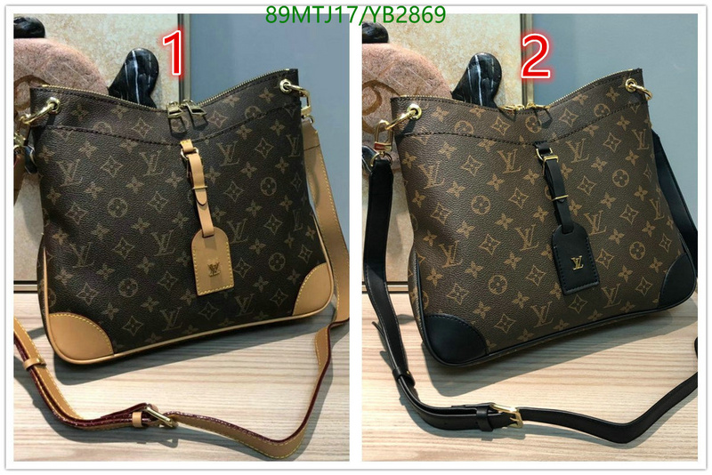 LV Bags-(4A)-Pochette MTis Bag-Twist-,Code: YB2869,