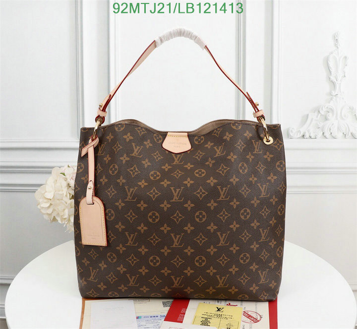 LV Bags-(4A)-Handbag Collection-,Code: LB121413,$: 92USD