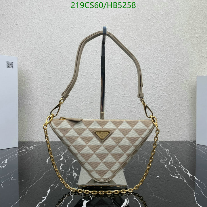 Prada Bag-(Mirror)-Triangle,Code: HB5258,$: 219USD