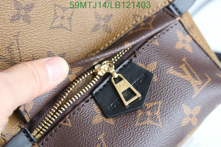 LV Bags-(4A)-Backpack-,Code: LB121403,$: 59USD