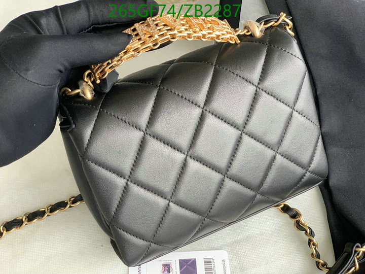 Chanel Bags -(Mirror)-Diagonal-,Code: ZB2287,$: 265USD