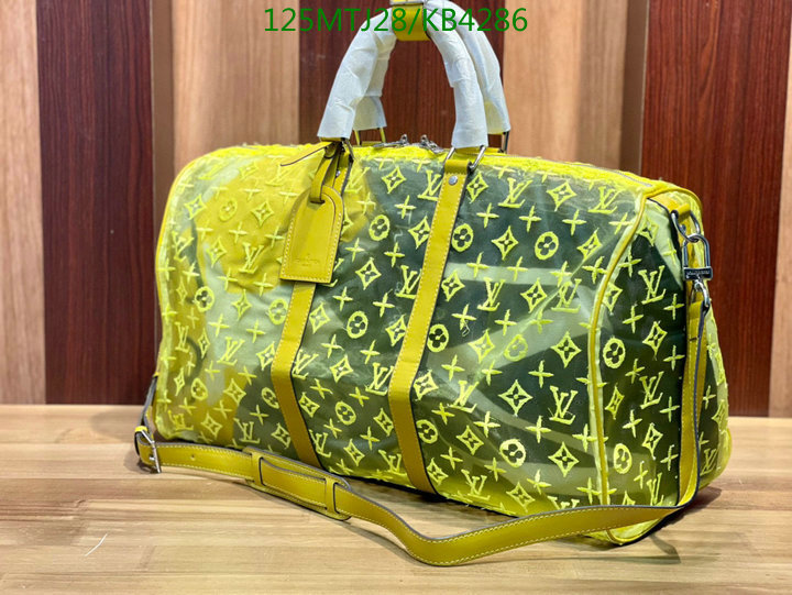 LV Bags-(4A)-Keepall BandouliRe 45-50-,Code: KB4286,$: 125USD