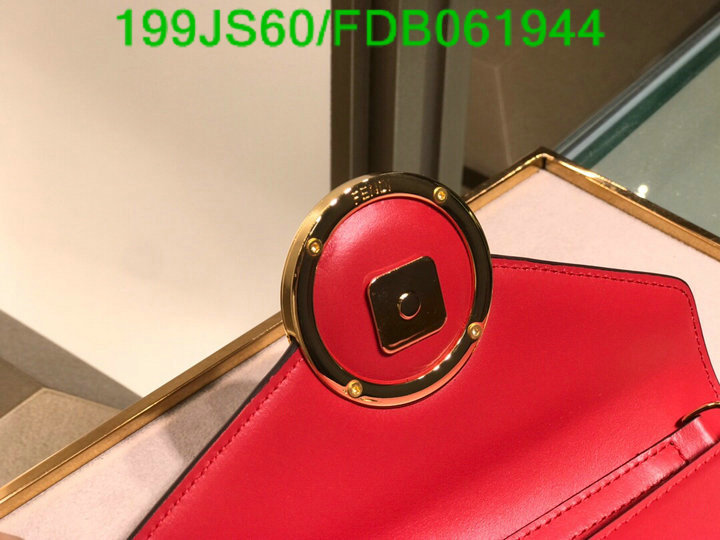 Fendi Bag-(Mirror)-Diagonal-,Code: FDB061944,$: 199USD