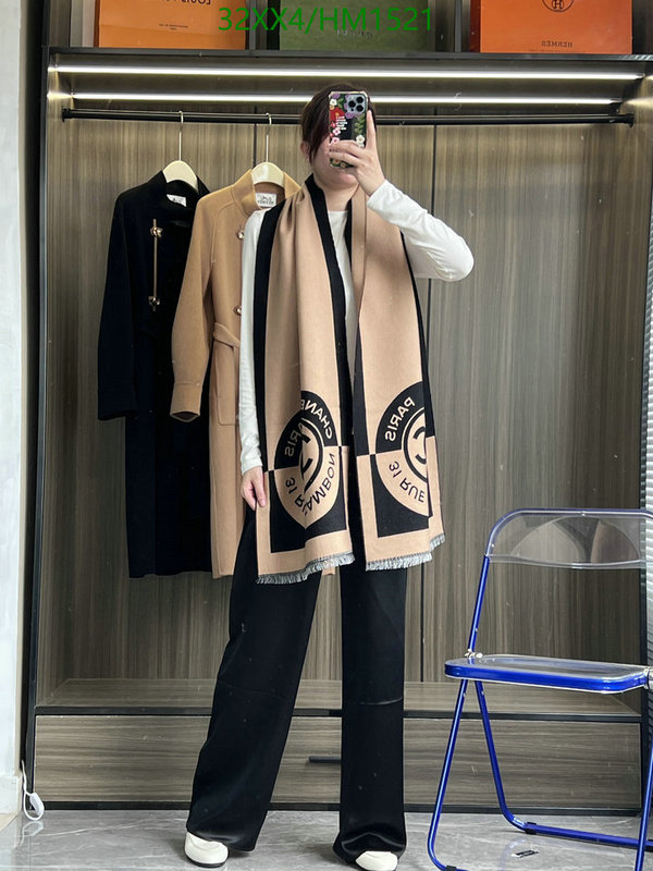 Scarf-Chanel, Code: HM1521,$: 32USD