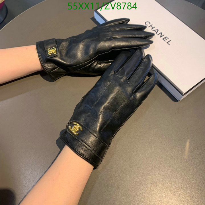 Gloves-Chanel, Code: ZV8784,$: 55USD