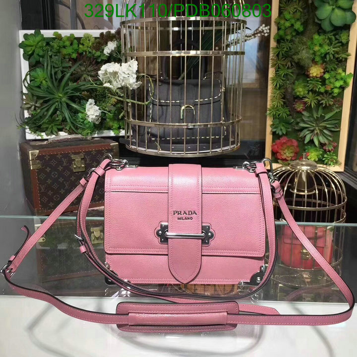 Prada Bag-(Mirror)-Diagonal-,Code: PDB060803,$: 329USD