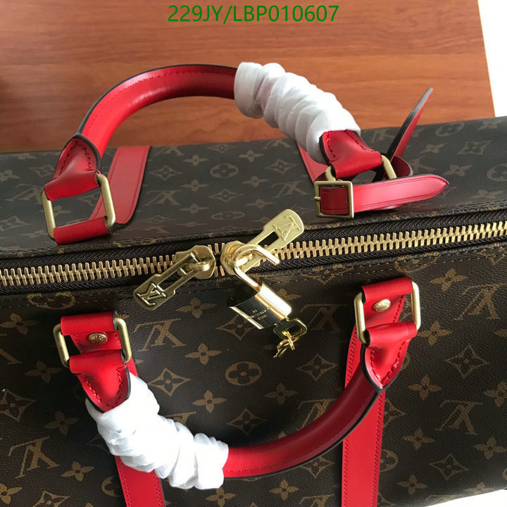 LV Bags-(Mirror)-Keepall BandouliRe 45-50-,Code: LBP010607,