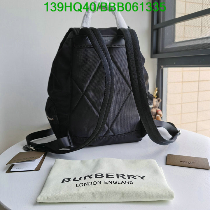 Burberry Bag-(Mirror)-Backpack-,Code: BBB061335,$: 139USD