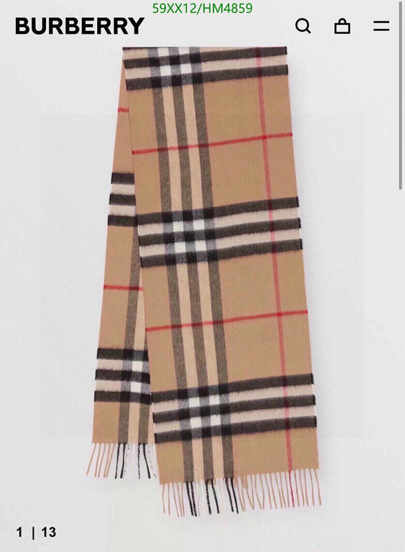 Scarf-Burberry, Code: HM4859,$: 59USD