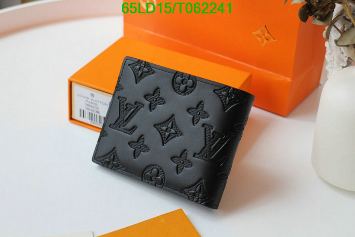 LV Bags-(Mirror)-Wallet-,Code: T062241,$: 65USD