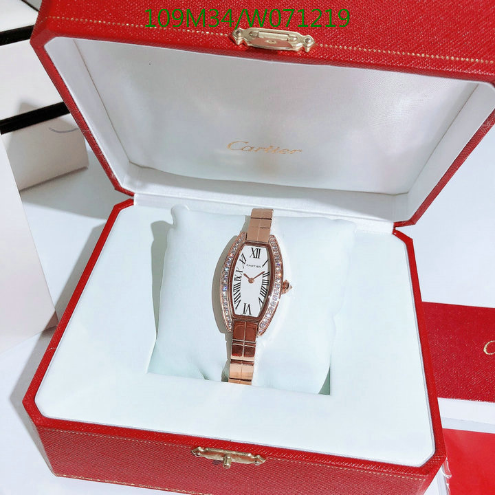 Watch-4A Quality-Cartier, Code: W071219,$:109USD