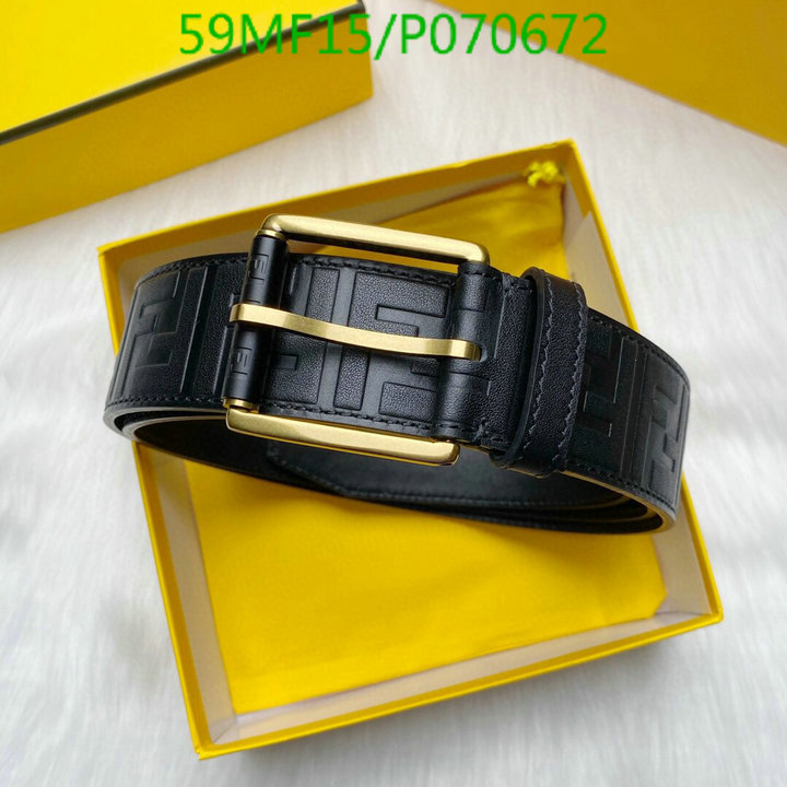 Belts-Fendi, Code: P070672,$: 59USD