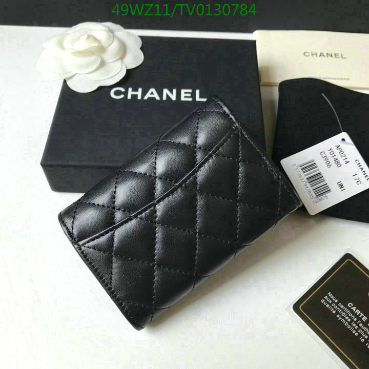 Chanel Bags ( 4A )-Wallet-,Code: TV0130784,$: 49USD