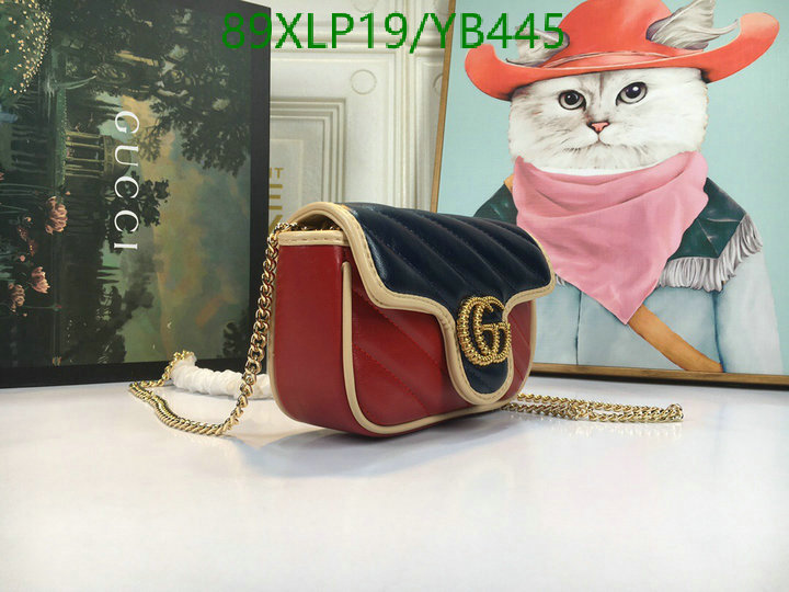 Gucci Bag-(4A)-Marmont,Code: YB445,$: 89USD