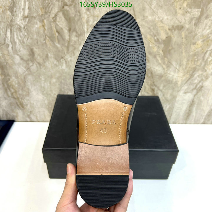 Men shoes-Prada, Code: HS3035,$: 165USD