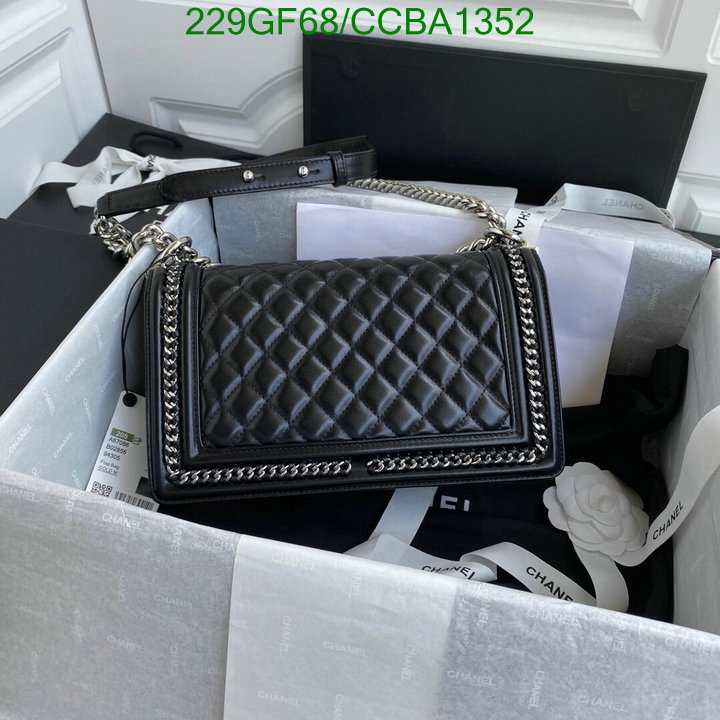 Chanel Bags -(Mirror)-Le Boy,Code: CCBA1352,$: 229USD