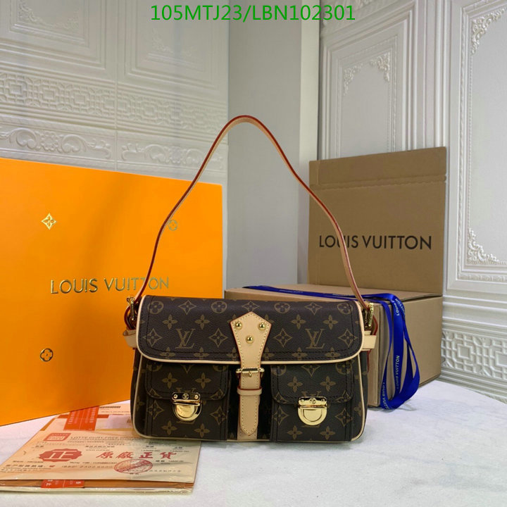 LV Bags-(4A)-Handbag Collection-,Code: LBN102301,$: 105USD