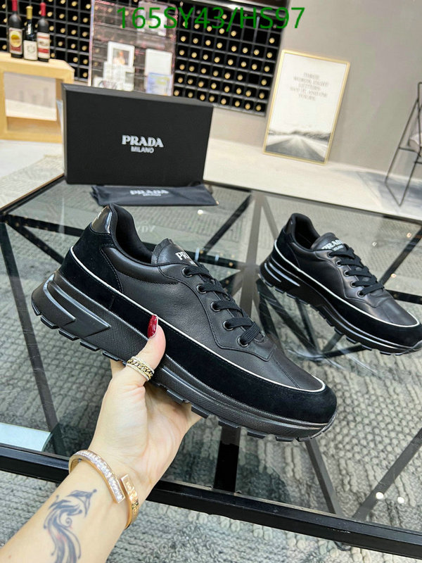 Men shoes-Prada, Code: HS97,$: 165USD