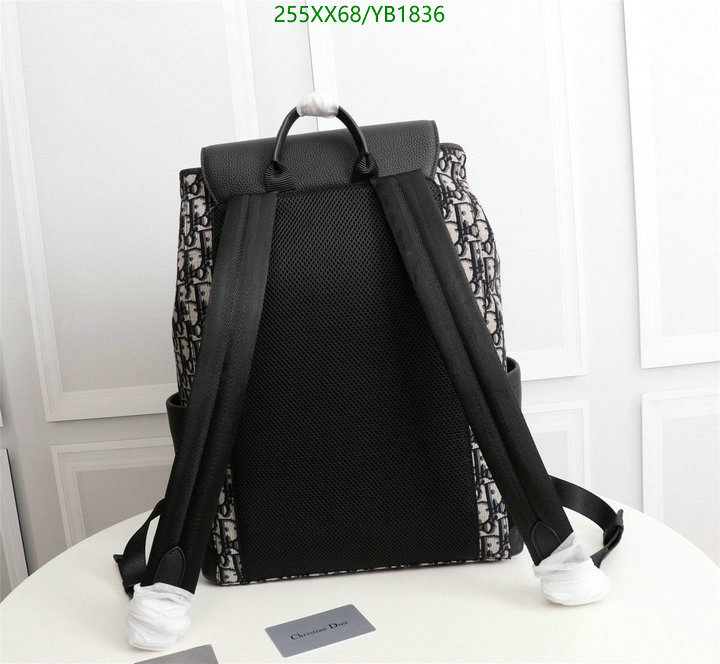 Dior Bags -(Mirror)-Backpack-,Code: YB1836,$: 255USD