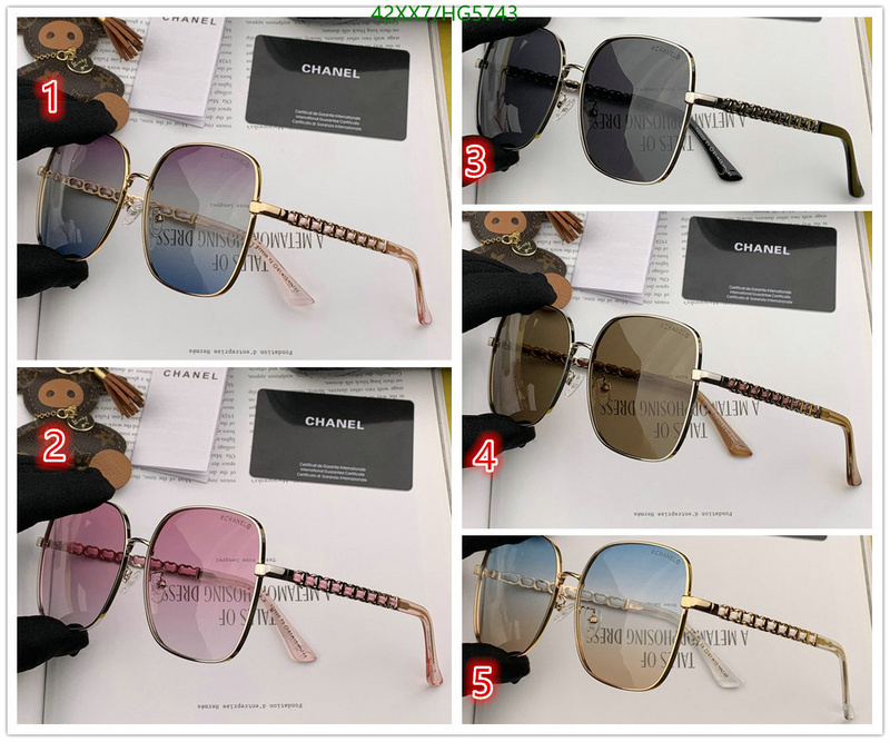 Glasses-Chanel,Code: HG5743,$: 42USD