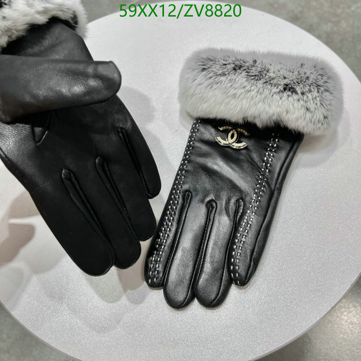 Gloves-Chanel, Code: ZV8820,$: 59USD