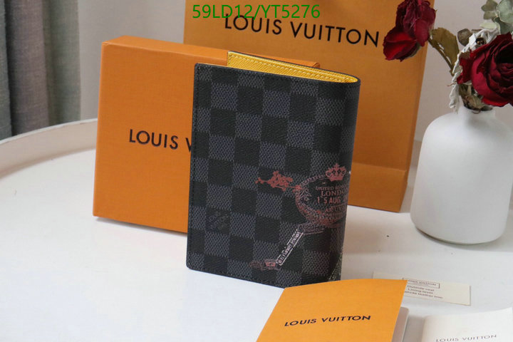 LV Bags-(Mirror)-Wallet-,Code: YT5276,$: 59USD