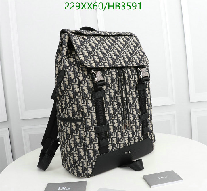 Dior Bags -(Mirror)-Backpack-,Code: HB3591,$: 229USD