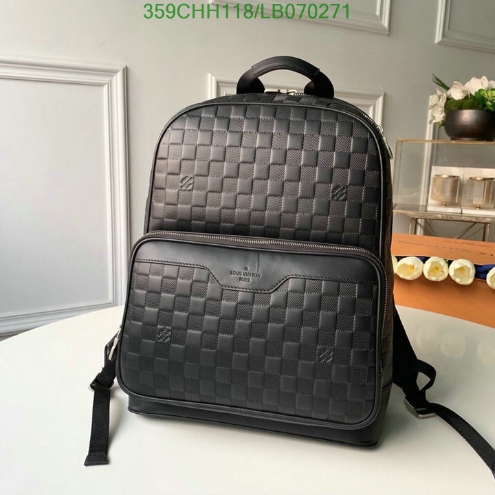 LV Bags-(Mirror)-Backpack-,Code: LB070271,$:359USD