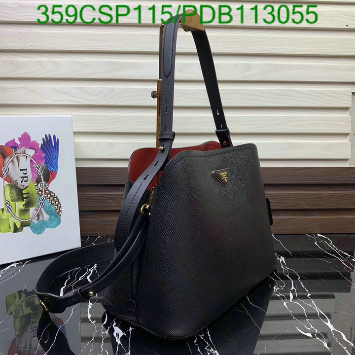 Prada Bag-(Mirror)-Handbag-,Code: PDB113055,$: 359USD