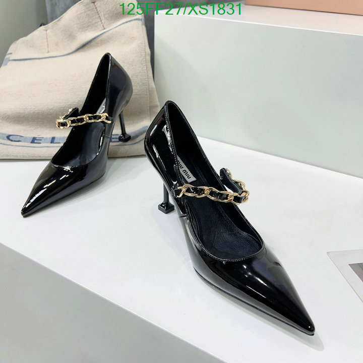 Women Shoes-Miu Miu, Code: XS1831,$: 125USD