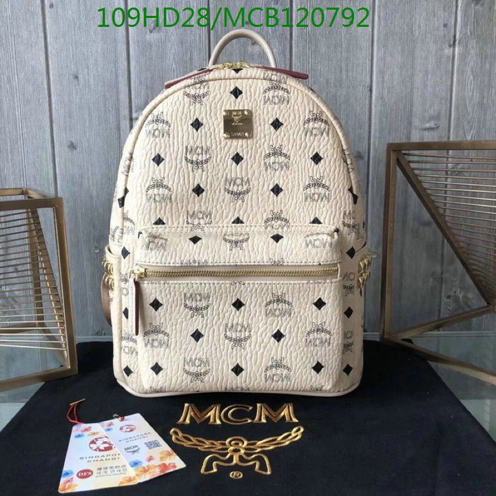 MCM Bag-(Mirror)-Backpack-,Code: MCB120792,$: 109USD