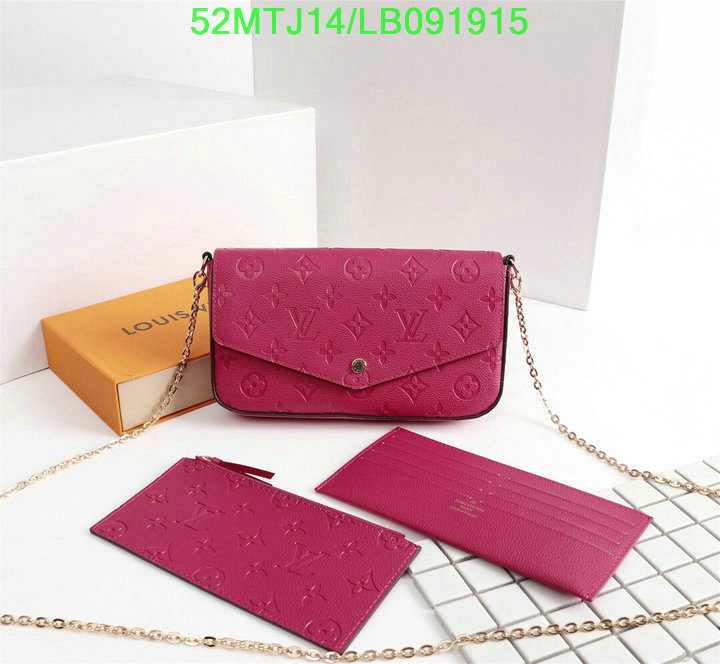 LV Bags-(4A)-New Wave Multi-Pochette-,code: LB091915,