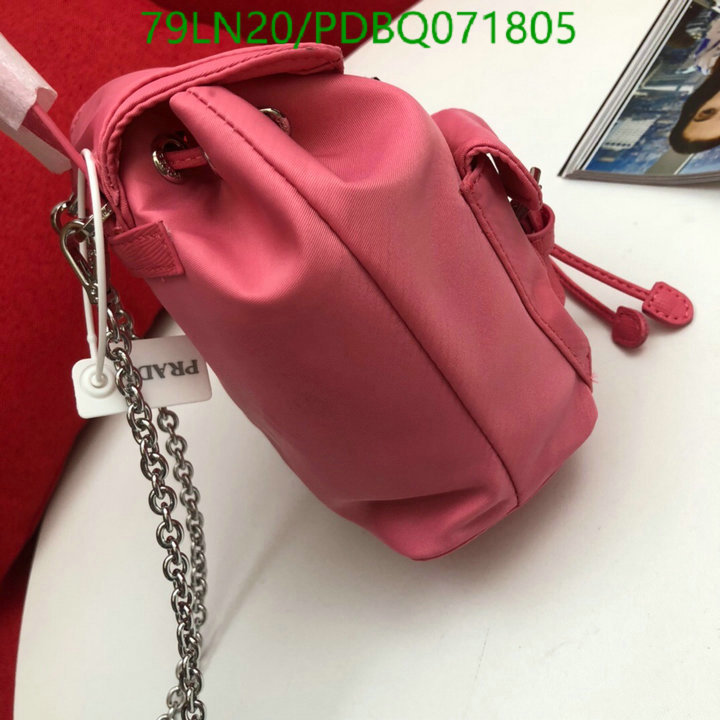 Prada Bag-(4A)-Backpack-,Code:PDBQ071805,$: 119USD