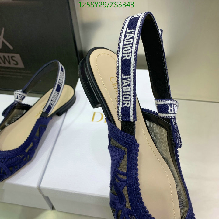 Women Shoes-Dior,Code: ZS3343,$: 125USD