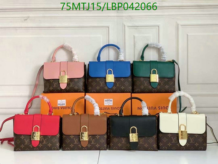 LV Bags-(4A)-Handbag Collection-,Code: LBP042066,$: 75USD