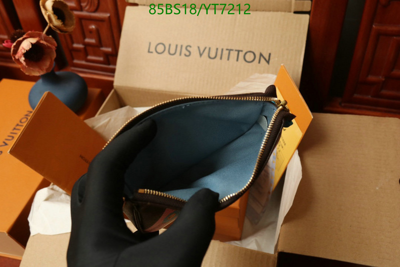 LV Bags-(Mirror)-Wallet-,Code: YT7212,$: 85USD